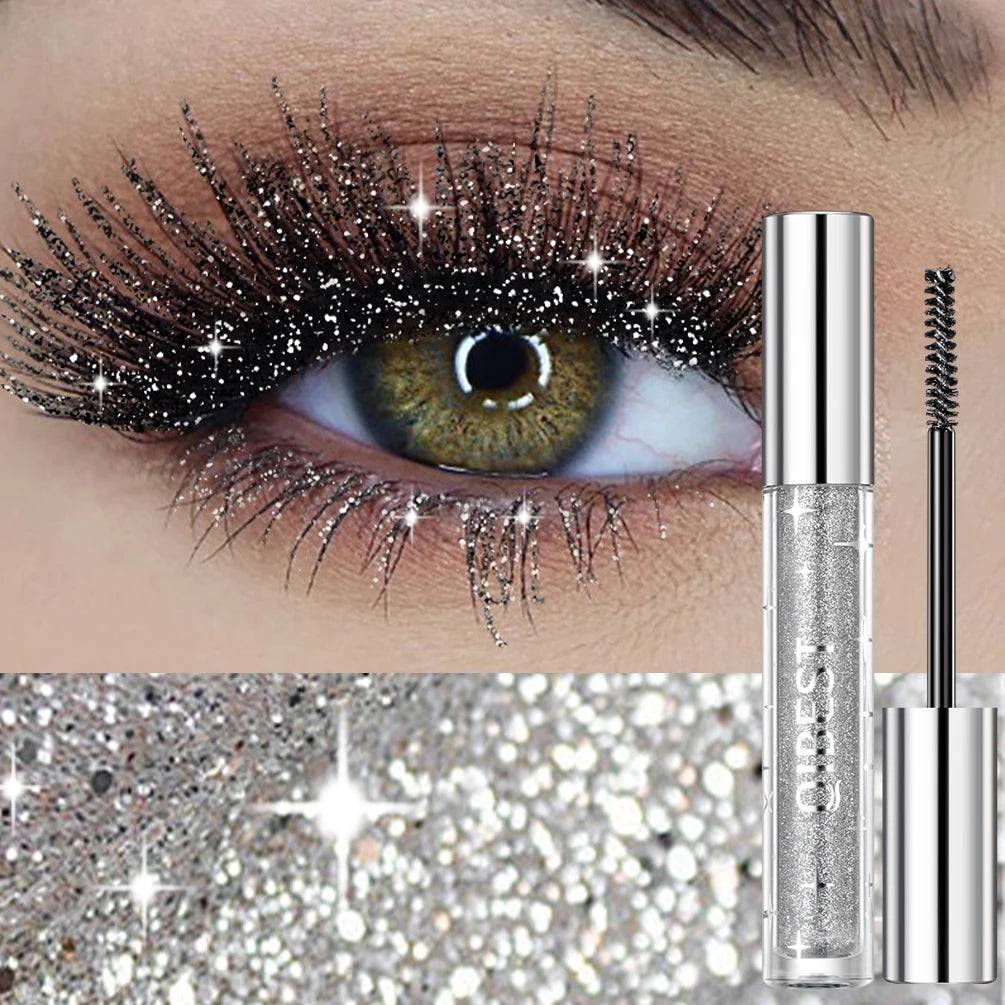 Mascara Pailleté Galaxy – Cils Brillants & Volume Intense