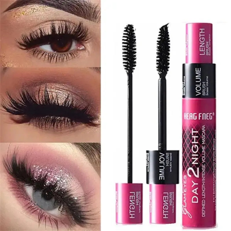 Mascara 2 en 1 noir Intense – Longueur & Volume
